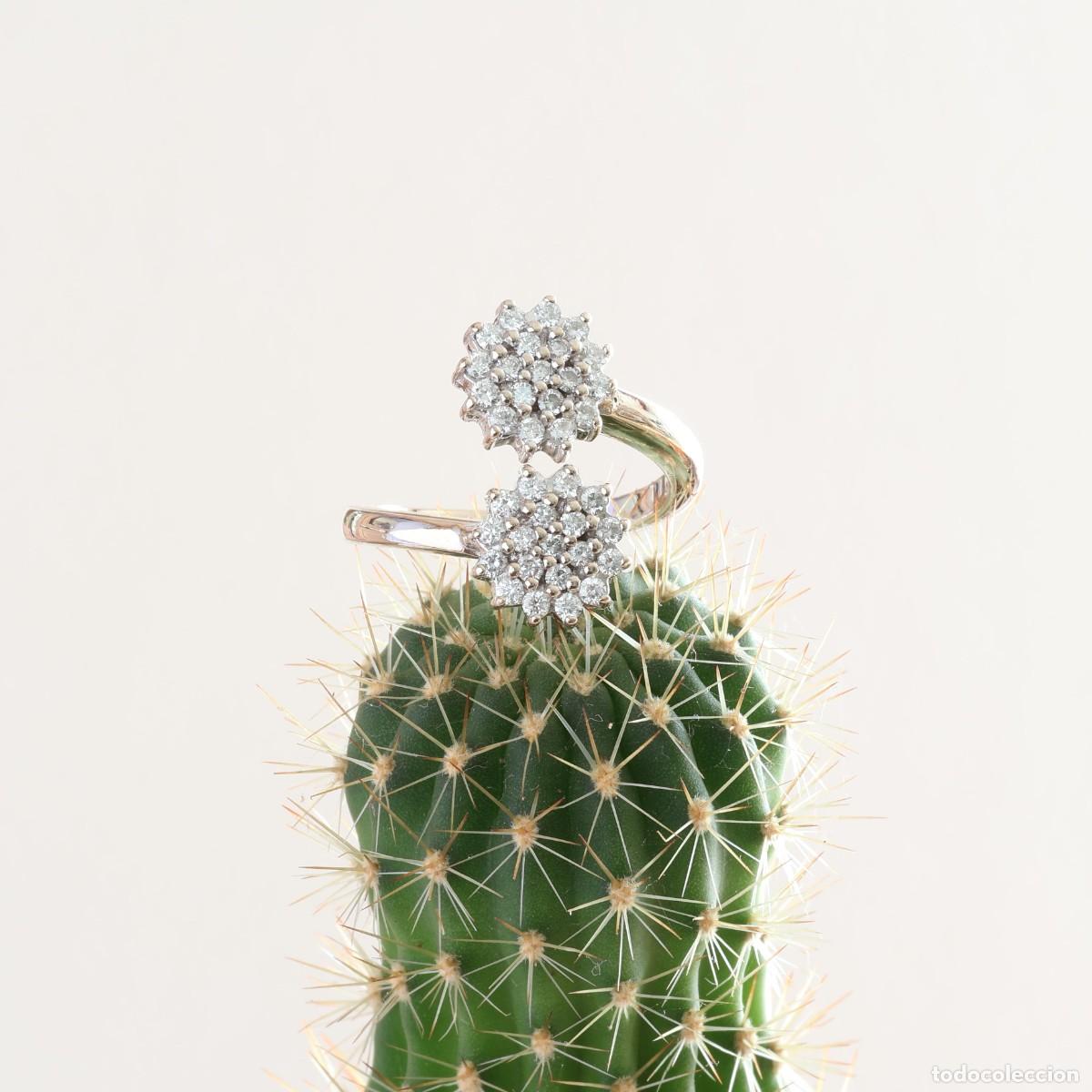 Joyeria: Anillo tu y yo oro con diamantes - Foto 1