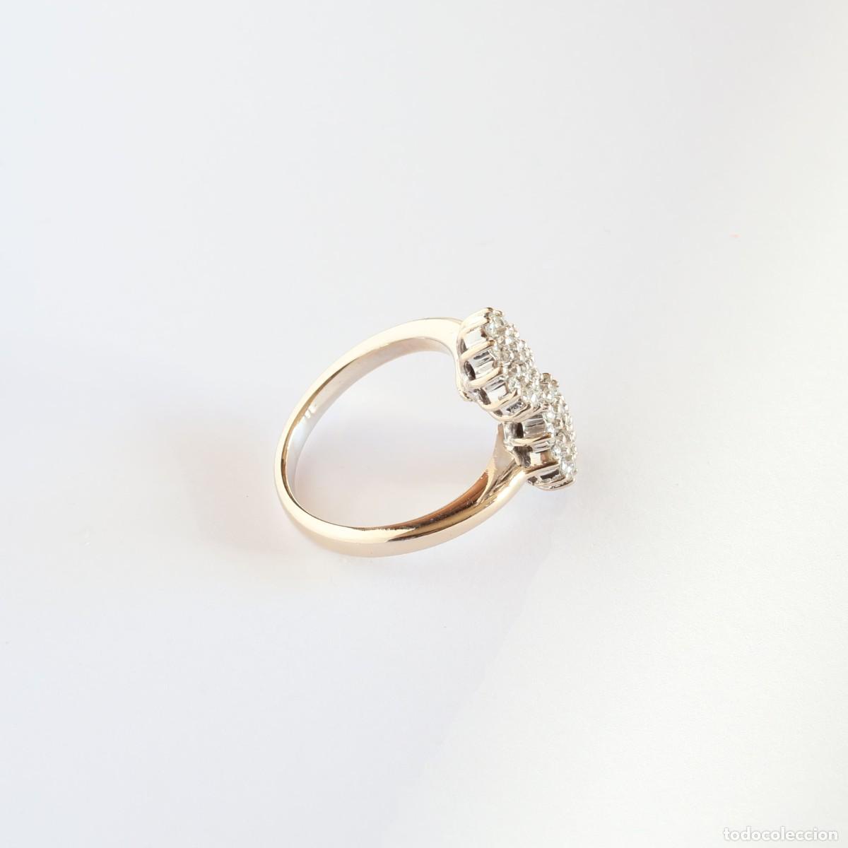 Joyeria: Anillo tu y yo oro con diamantes - Foto 3