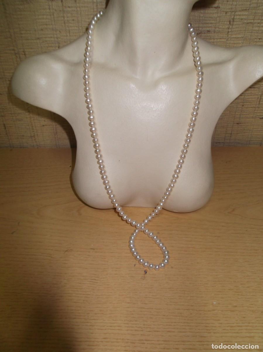 Joyeria: Collar de perlas sin cierre.Vintage - Foto 2