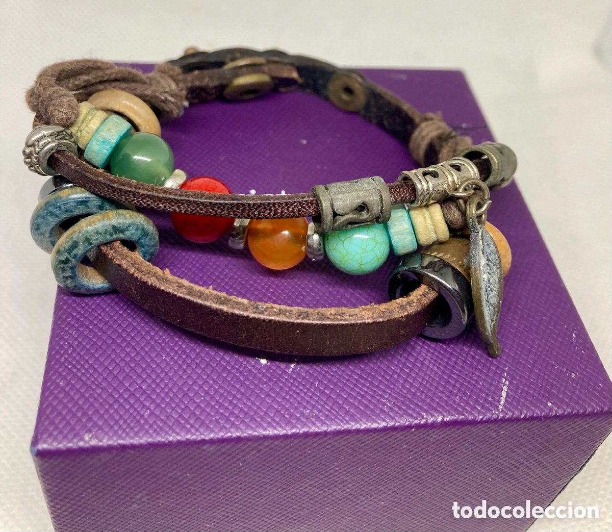 Joyeria: PULSERA ARTESANAL EN BUEN ESTADO - Foto 1