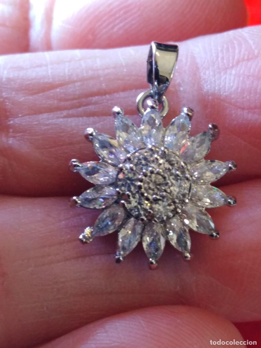 Joyeria: COLGANTE DE CIRCONIO Y ORO BLANCO (SIN USAR) - Foto 6