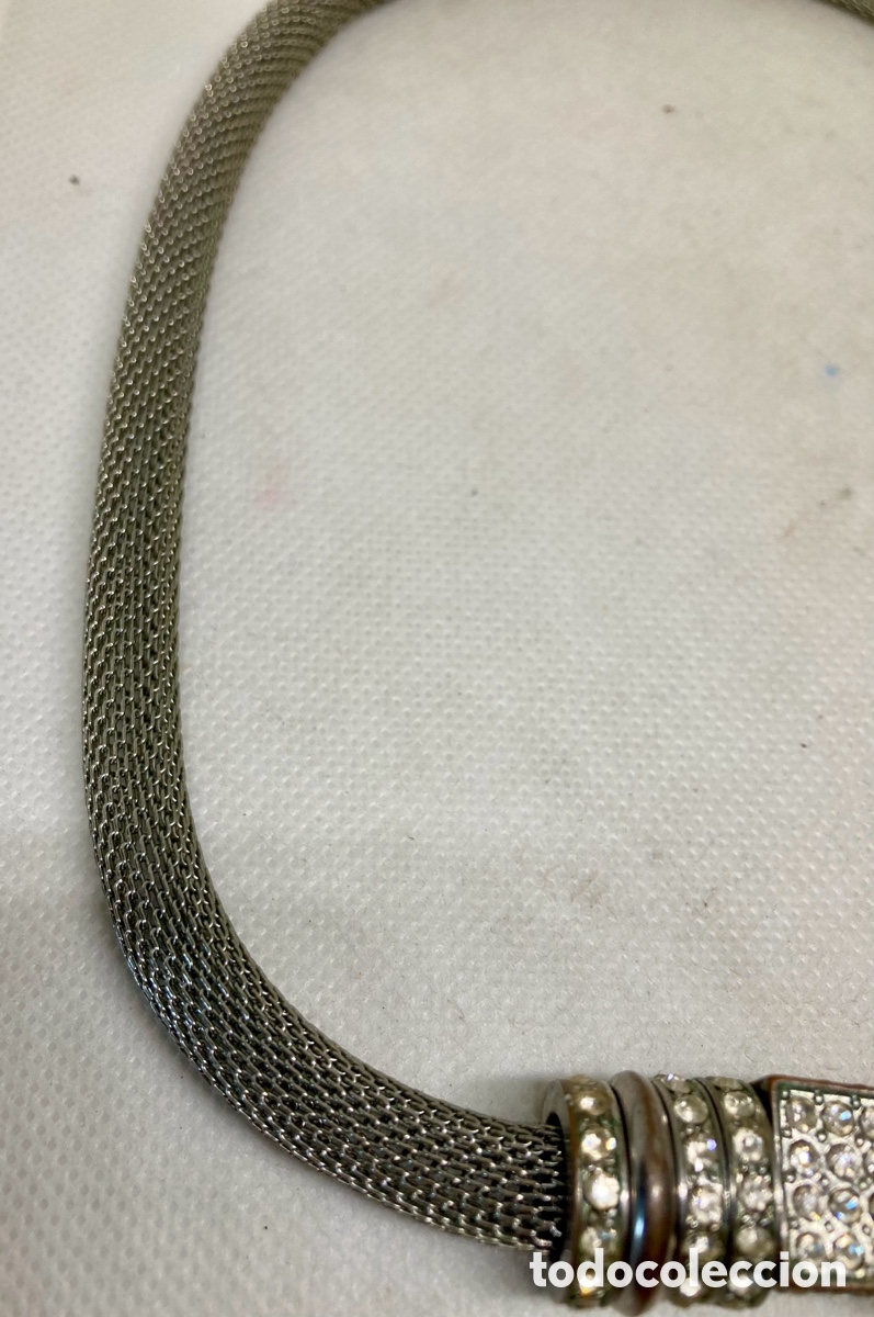 Joyeria: COLLAR METALICO CON PIEDRAS IM&Aacute;N NUEVO - Foto 3