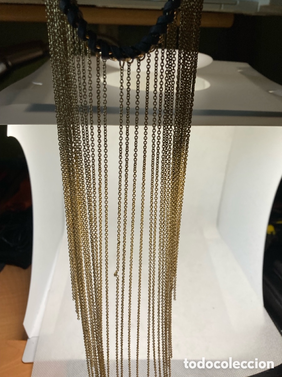 Joyeria: COLLAR CON GRANDES FILAMENTOS NUEVO - Foto 3