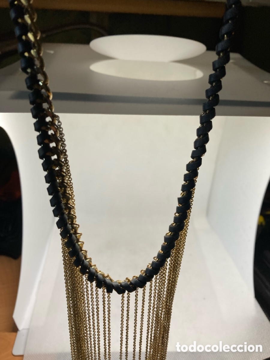 Joyeria: COLLAR CON GRANDES FILAMENTOS NUEVO - Foto 4