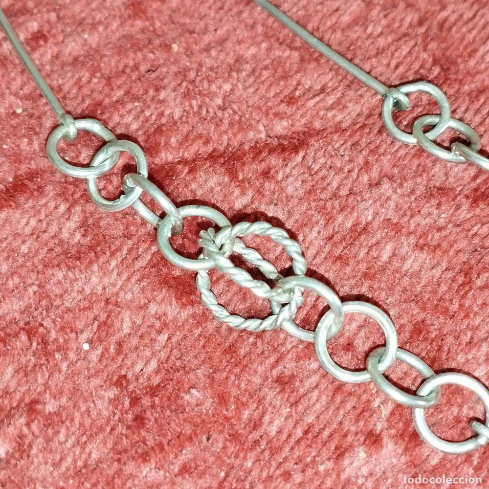 Joyeria: PAREJA DE COLLARES EN PLATA. ESPA&Ntilde;A. CIRCA 1960 - Foto 14
