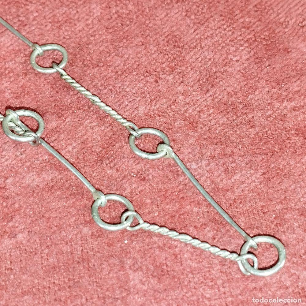 Joyeria: PAREJA DE COLLARES EN PLATA. ESPA&Ntilde;A. CIRCA 1960 - Foto 16