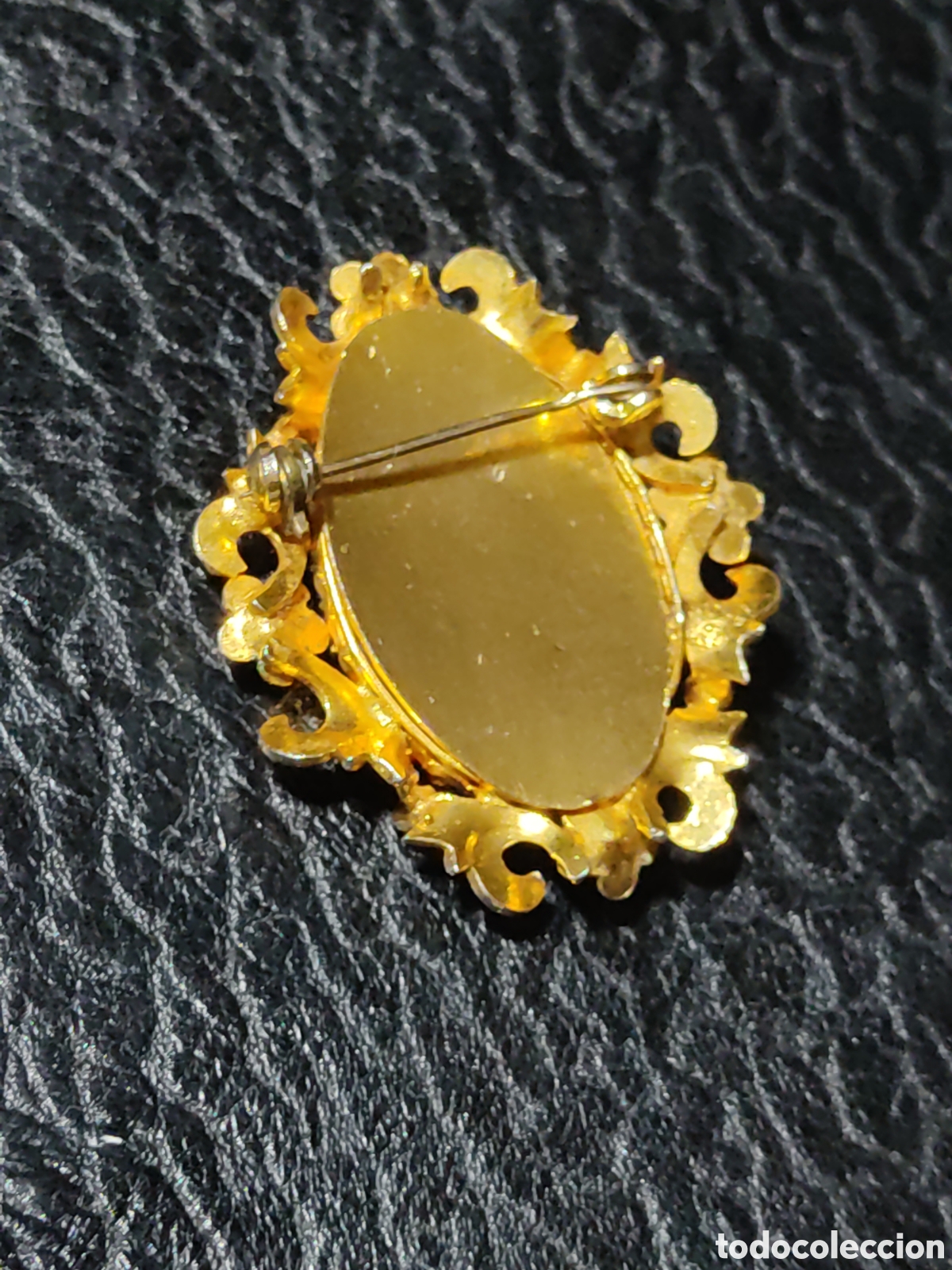Joyeria: Broche camafeo con perlitas.Vintage. - Foto 4
