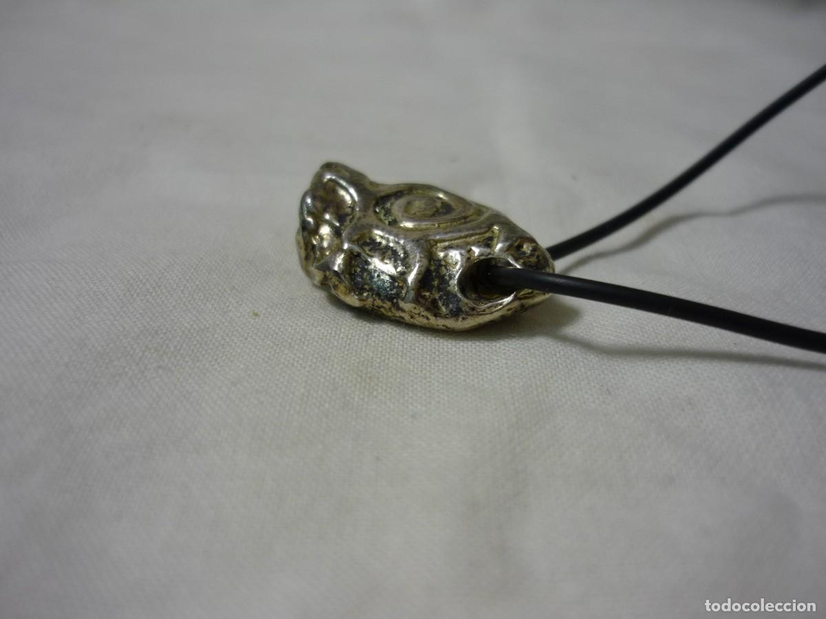 Joyeria: Colgante pepita de plata maciza - Foto 7