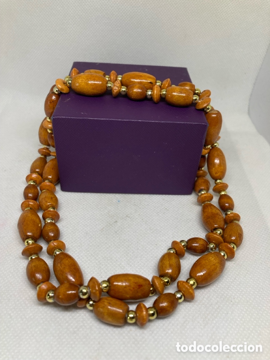 Joyeria: COLLAR DE MADERA NUEVO - Foto 1