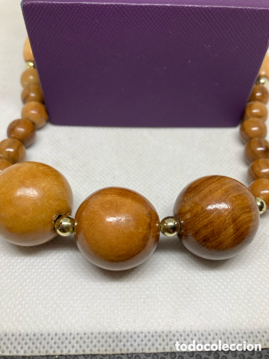 Joyeria: COLLAR DE MADERA NUEVO - Foto 1