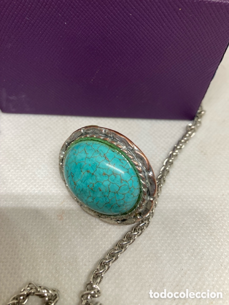 Joyeria: COLLAR Y ANILLO ( piedra natural ) SIN USO - Foto 8