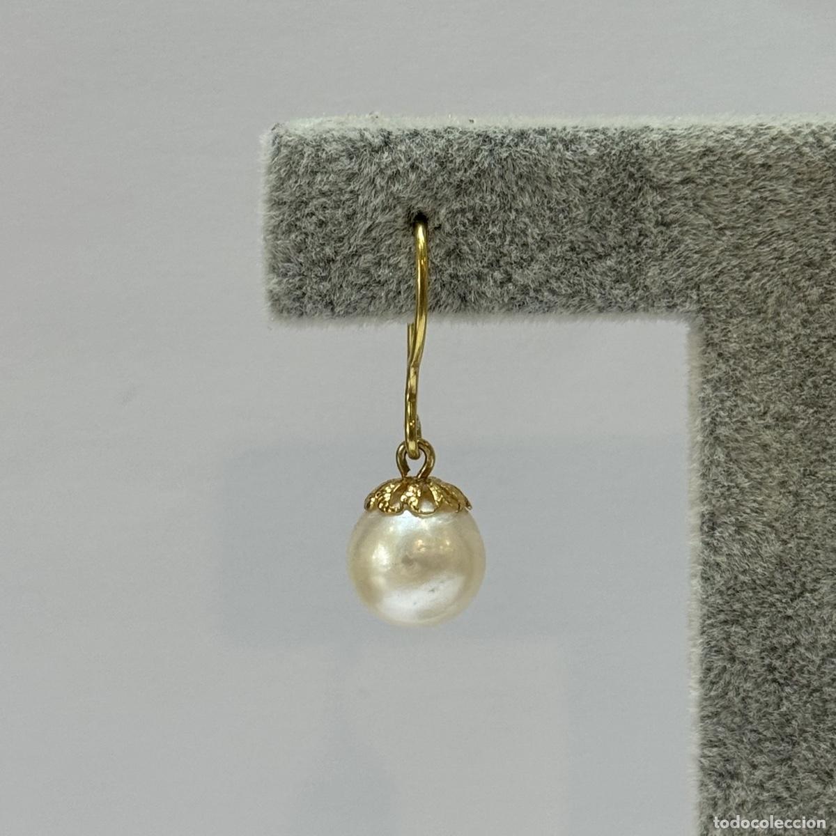 Joyeria: Pendientes oro con perla - Foto 7