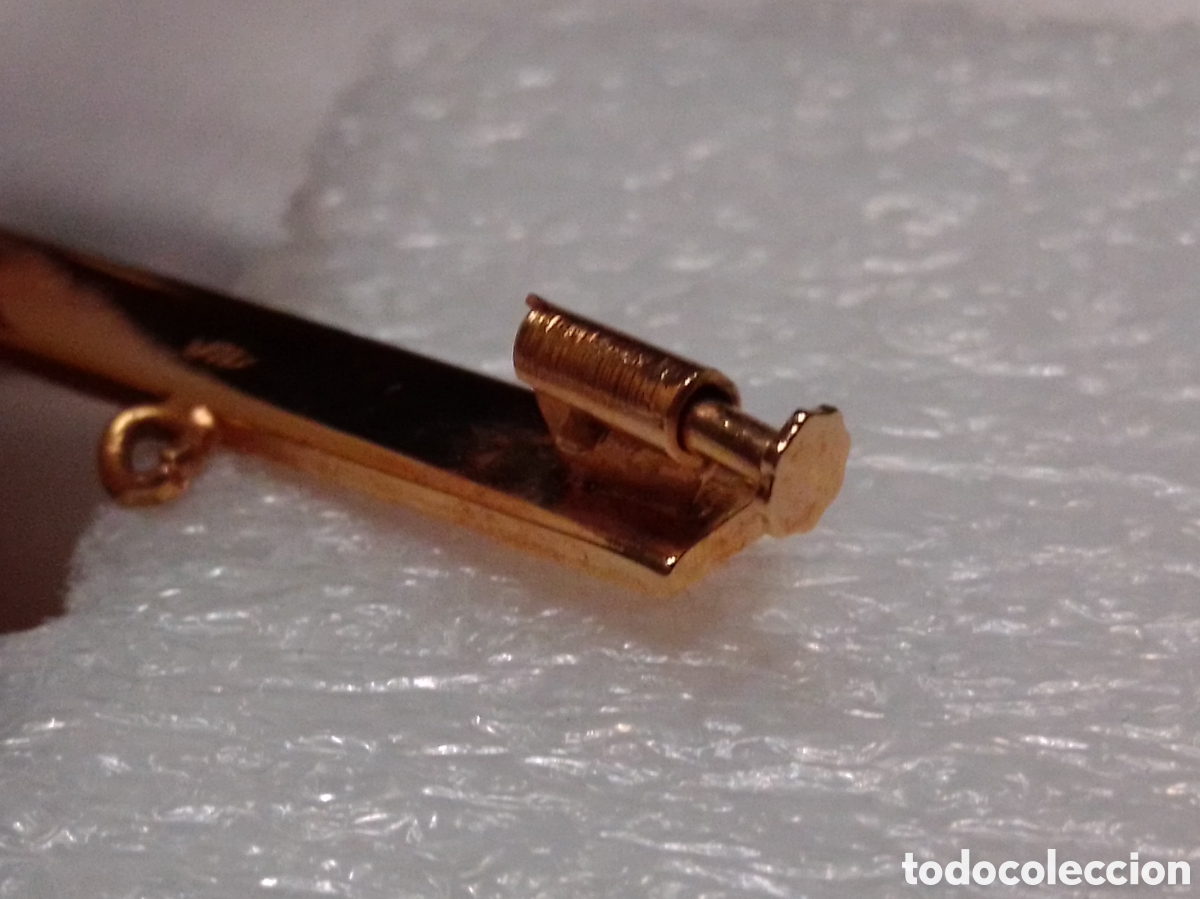 Joyeria: AGUJA MEDALLA (CHAPADO ORO-VID) - Foto 6