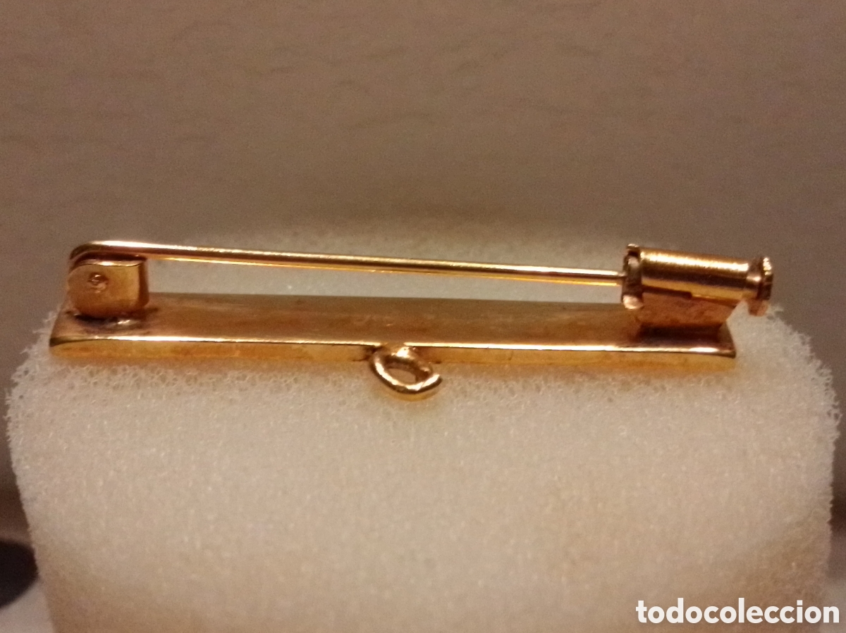 Joyeria: AGUJA MEDALLA (CHAPADO ORO-VID) - Foto 2