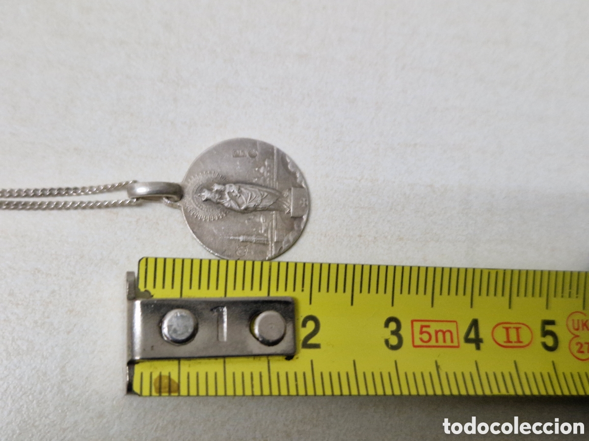 Joyeria: CADENA Y MEDALLA PLATA DE LEY - Foto 2