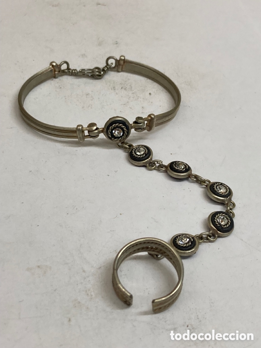 Joyeria: Pulsera de plateado y anillo Pul85 - Foto 1