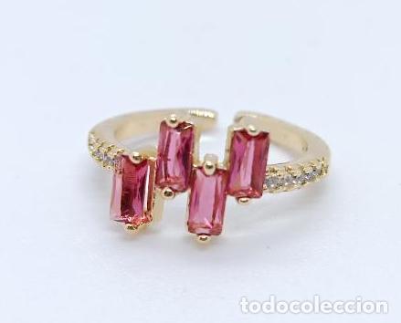Joyeria: Preciosos anillo de lujo en oro con rub&iacute;s engastados - Foto 2