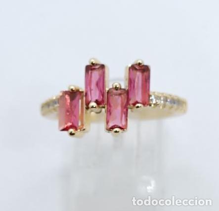 Joyeria: Preciosos anillo de lujo en oro con rub&iacute;s engastados - Foto 6
