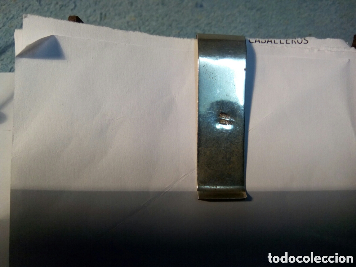 Joyeria: Pinza de plata porta billetes - Foto 2