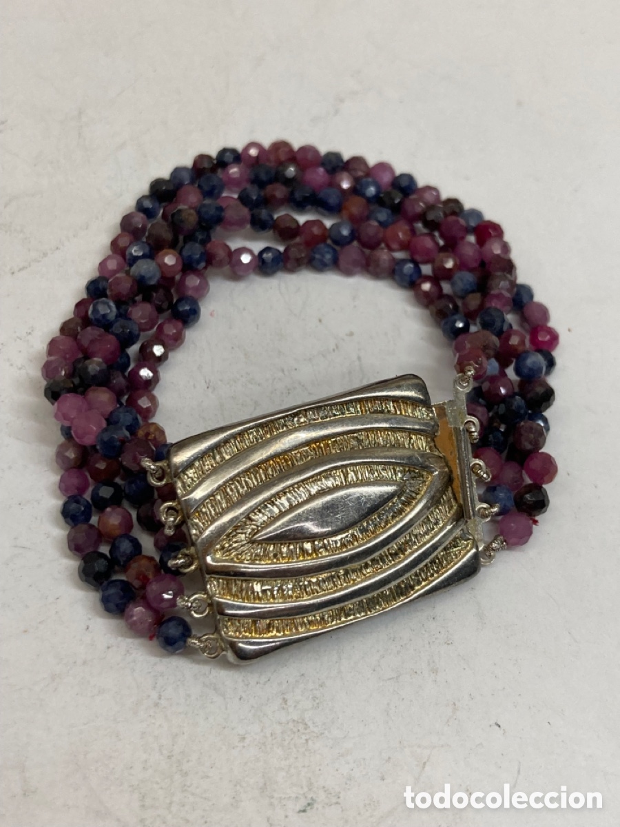 Joyeria: Pulsera de plata y piedras naturales Pul86 - Foto 1