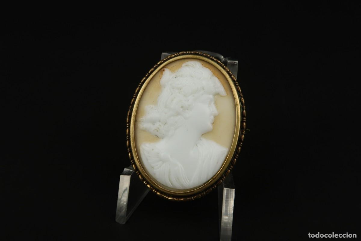 Joyeria: Antiguo Broche Camafeo - Foto 2