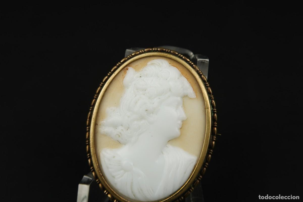 Joyeria: Antiguo Broche Camafeo - Foto 3