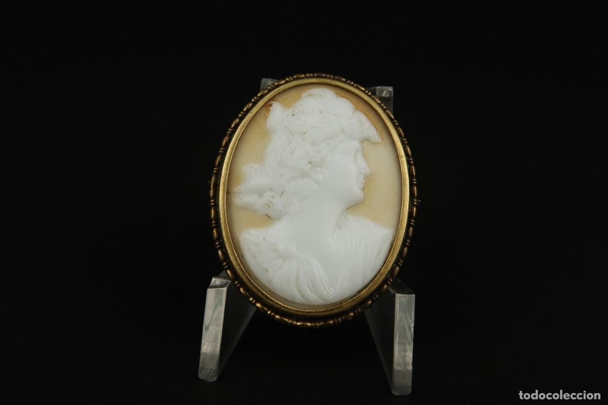 Joyeria: Antiguo Broche Camafeo - Foto 4