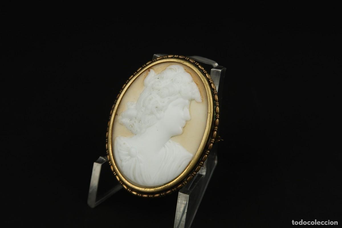 Joyeria: Antiguo Broche Camafeo - Foto 5
