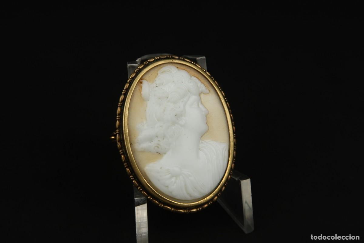 Joyeria: Antiguo Broche Camafeo - Foto 6