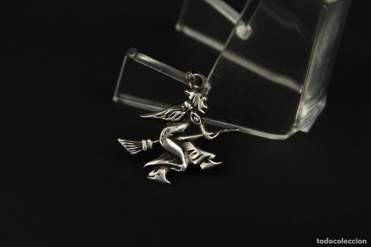 Joyeria: Antiguo Colgante de Plata - Foto 2