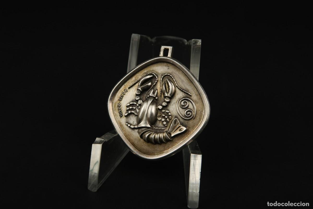 Joyeria: Antiguo Colgante de Plata - Foto 2
