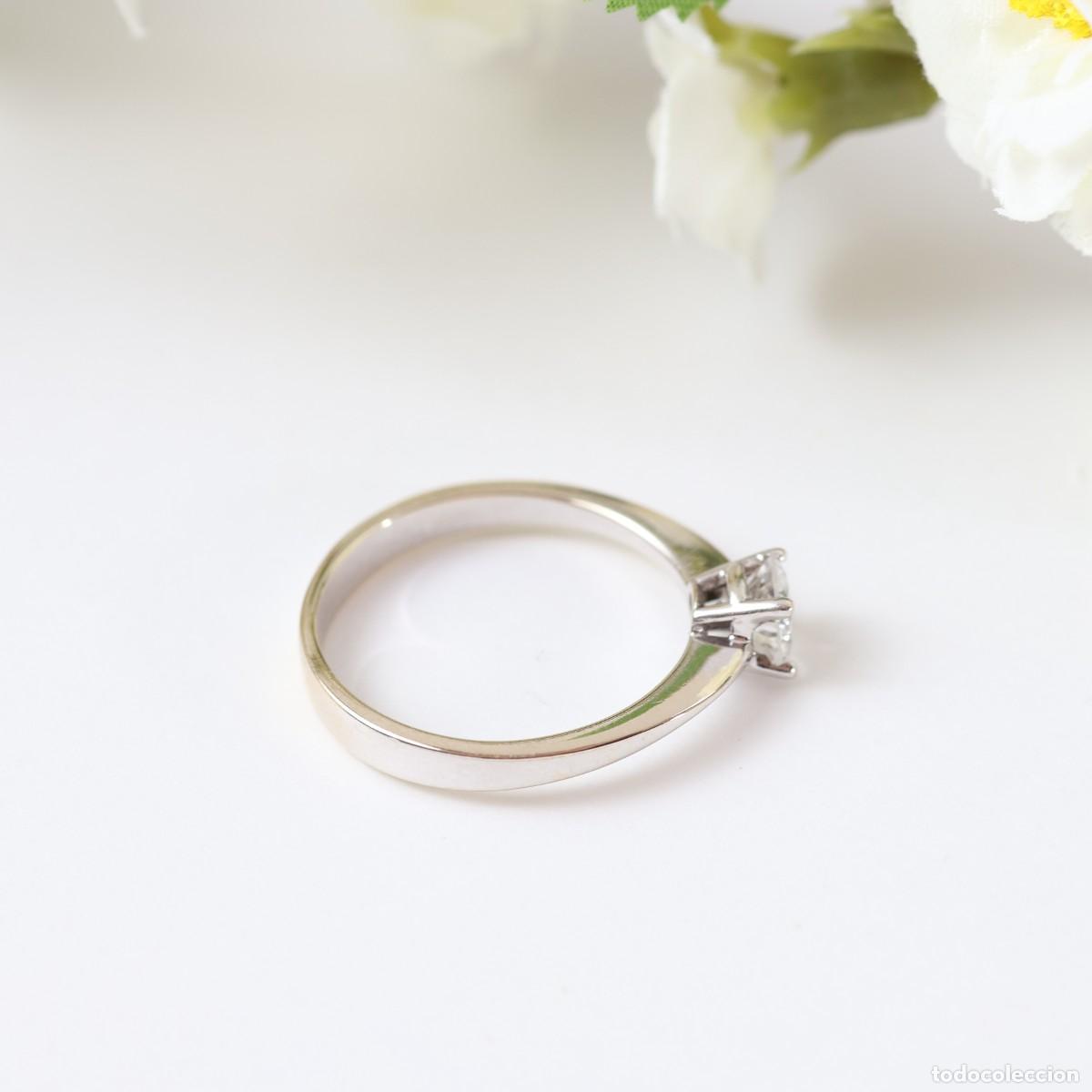 Joyeria: Anillo solitario oro y diamante - Foto 2