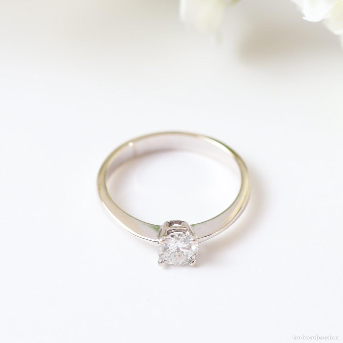 Joyeria: Anillo solitario oro y diamante - Foto 5