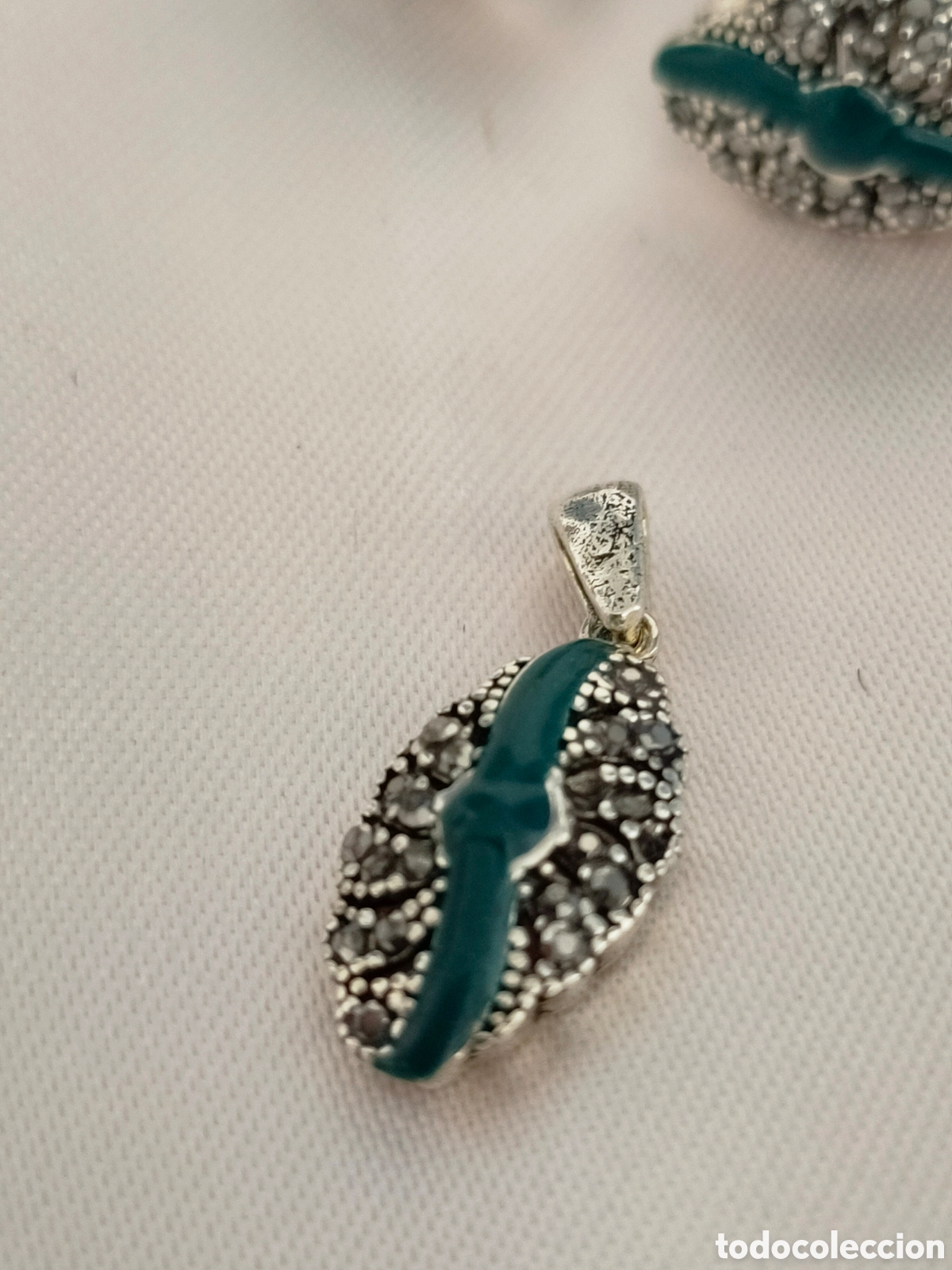 Joyeria: Juego plata de ley y esmalte - Foto 2