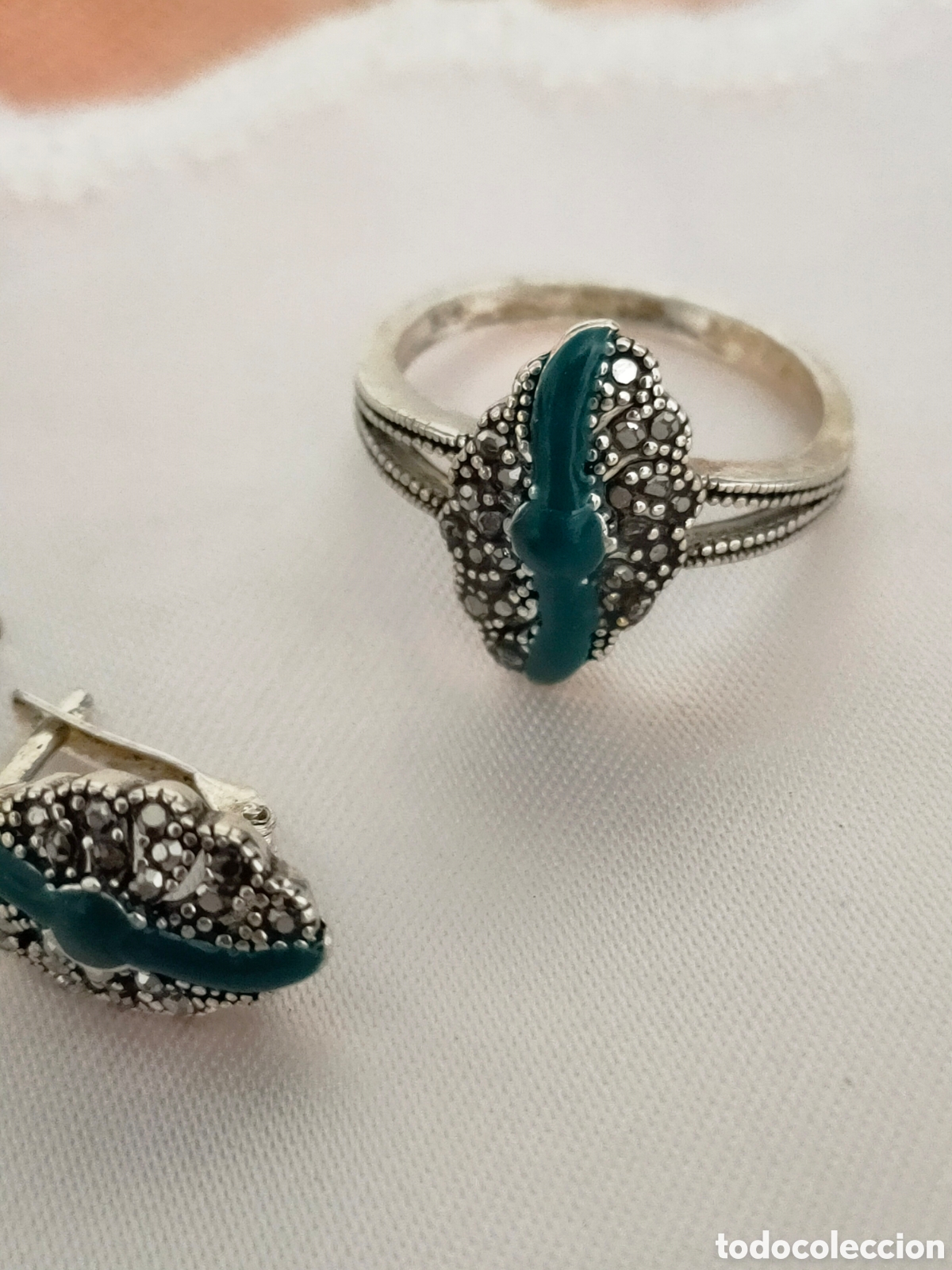 Joyeria: Juego plata de ley y esmalte - Foto 1