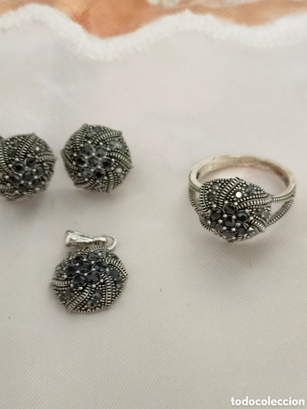 Joyeria: Juego 4 piezas plata ley - Foto 3