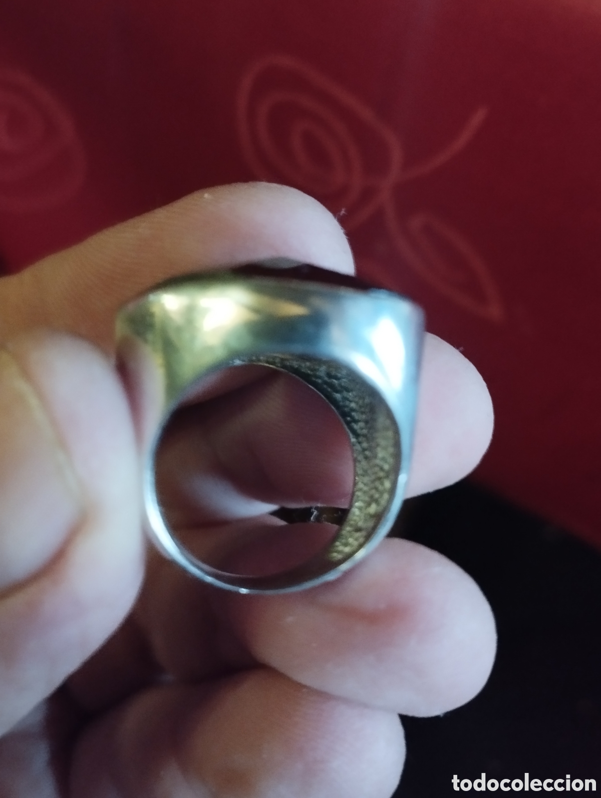 Joyeria: Anillo Tous plata y Onix negro - Foto 2