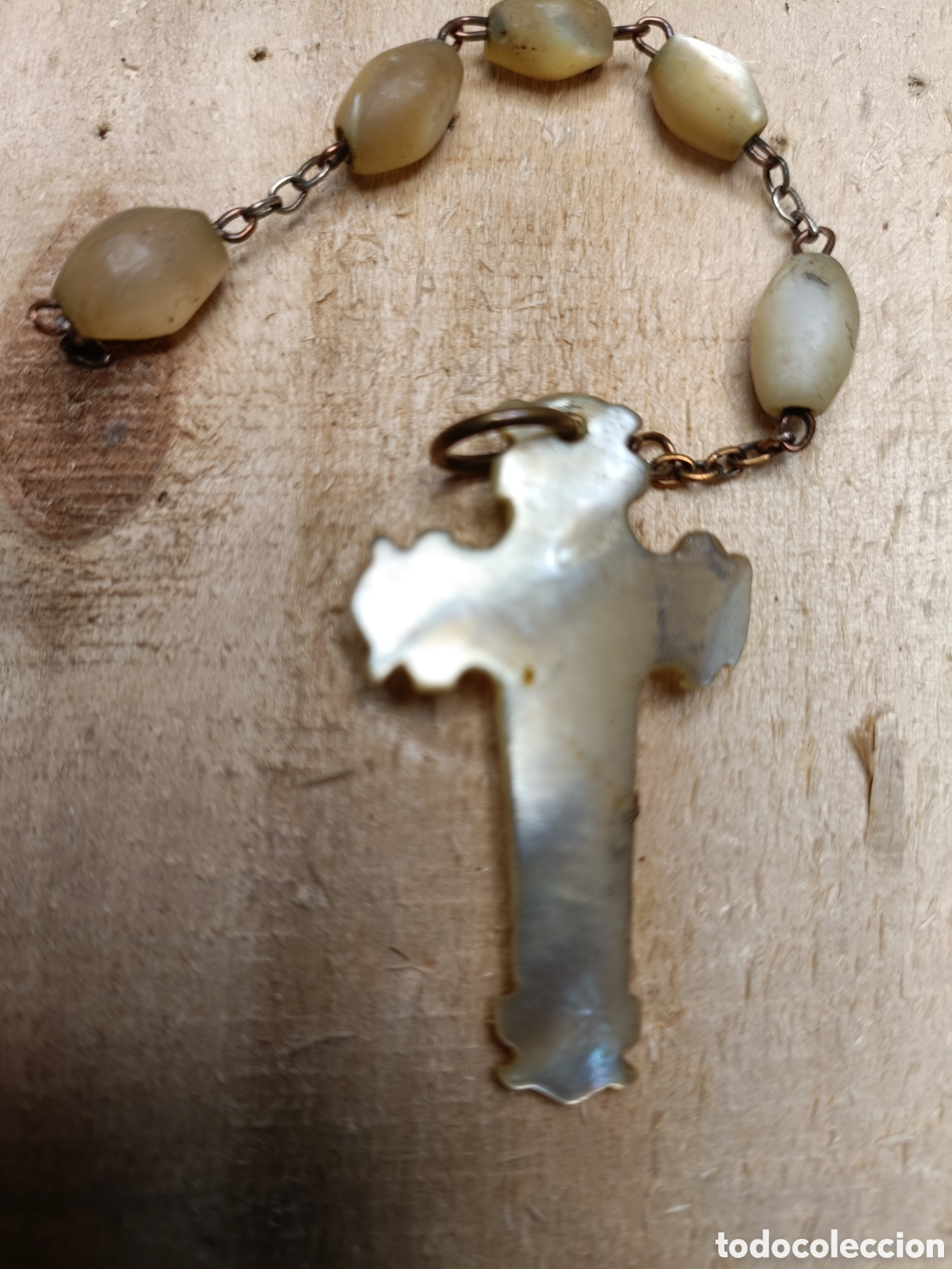 Joyeria: Cruz nacar, rosario - Foto 3