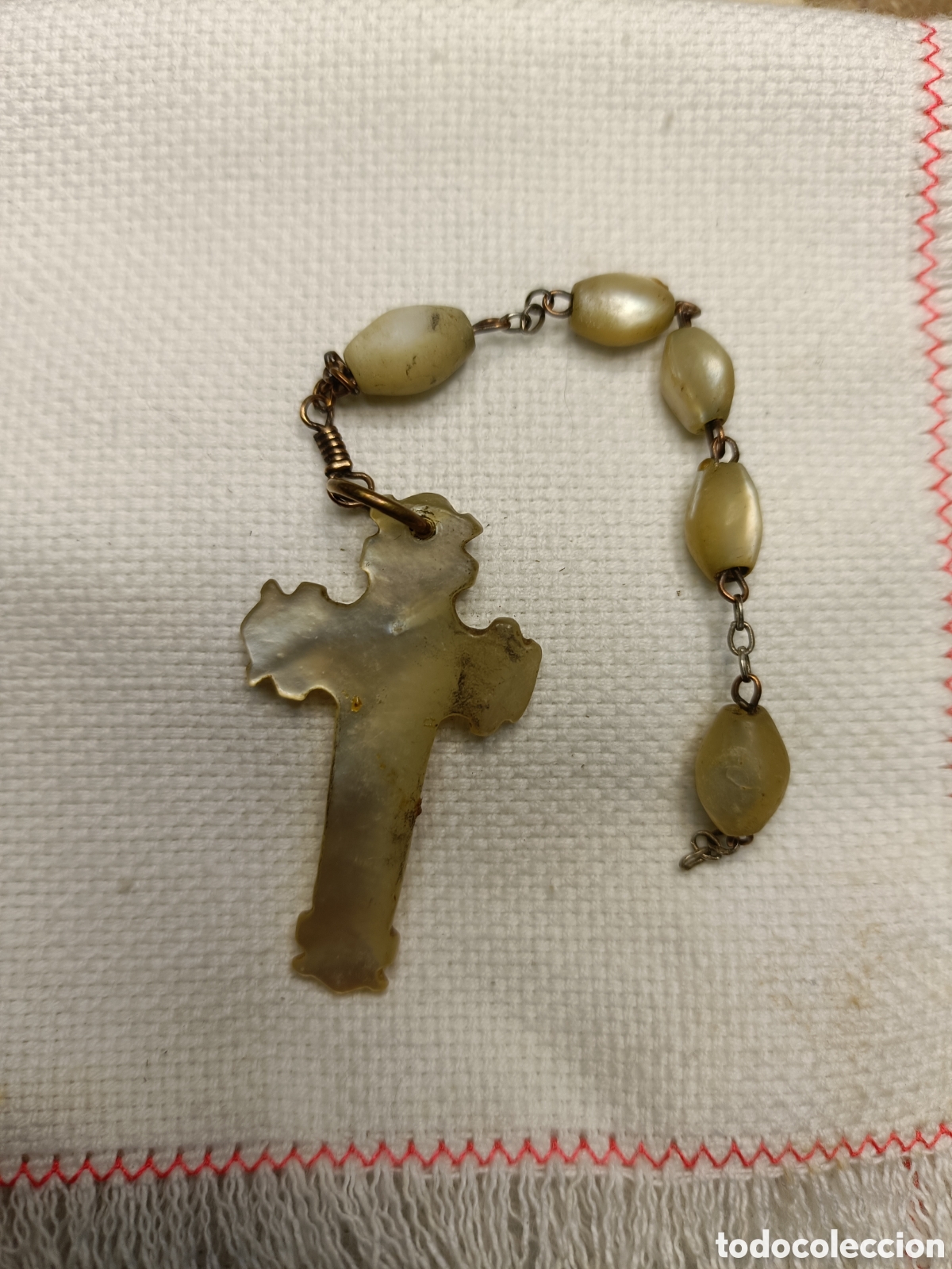Joyeria: Cruz nacar, rosario - Foto 6