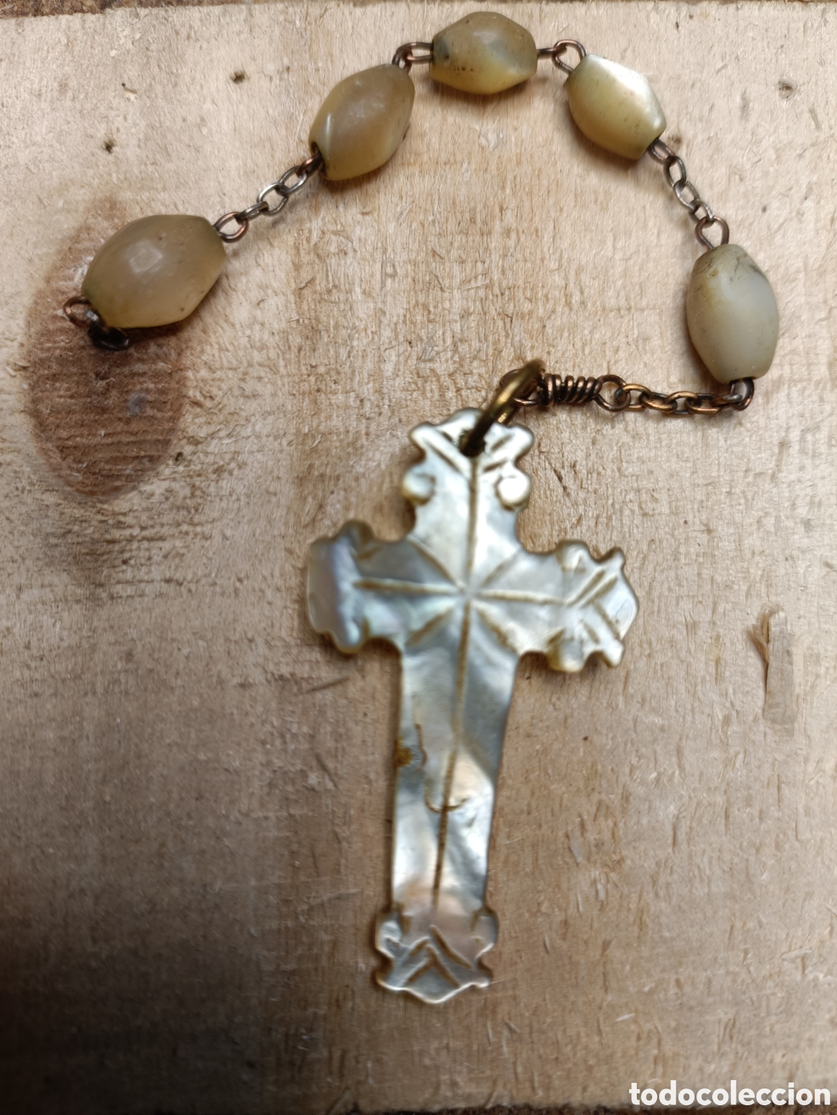 Joyeria: Cruz nacar, rosario - Foto 2