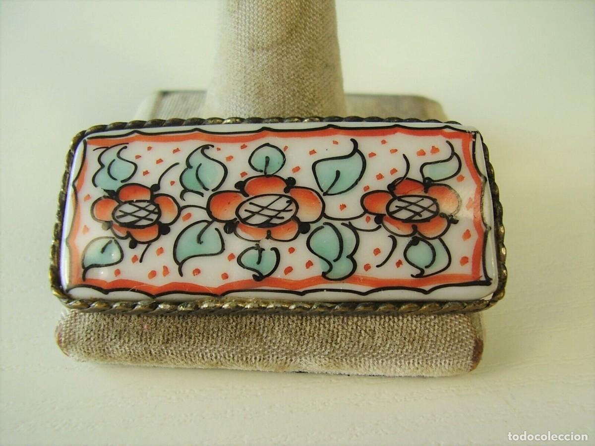 Joyeria: Broche de porcelana Rosenthal - Foto 1