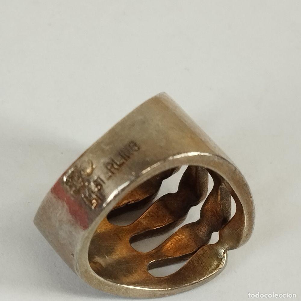 Joyeria: 2 ANILLOS DE PLATA PARA SE&Ntilde;ORA. CIRCA 1970 - Foto 4
