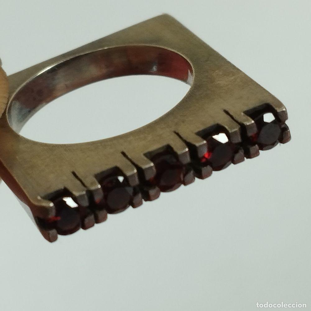 Joyeria: 2 ANILLOS DE PLATA PARA SE&Ntilde;ORA. CIRCA 1970 - Foto 9
