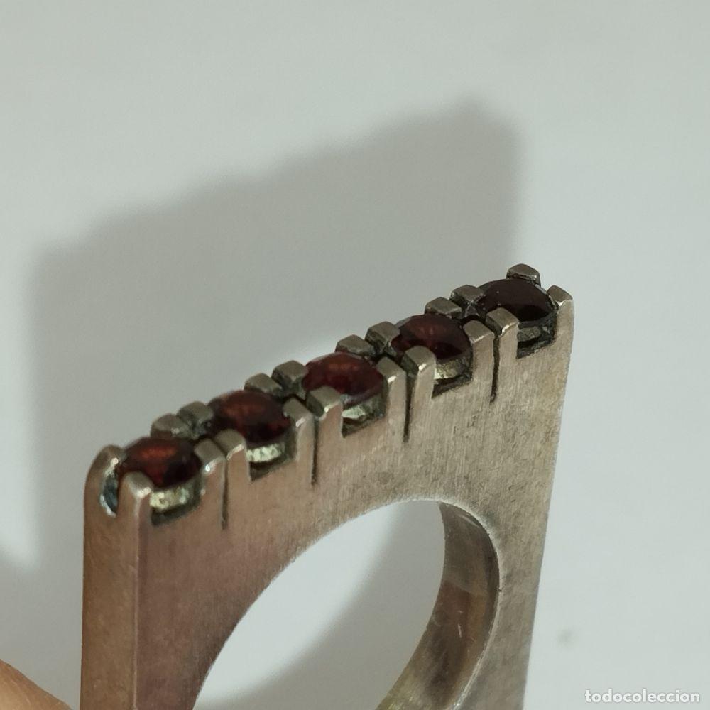 Joyeria: 2 ANILLOS DE PLATA PARA SE&Ntilde;ORA. CIRCA 1970 - Foto 12