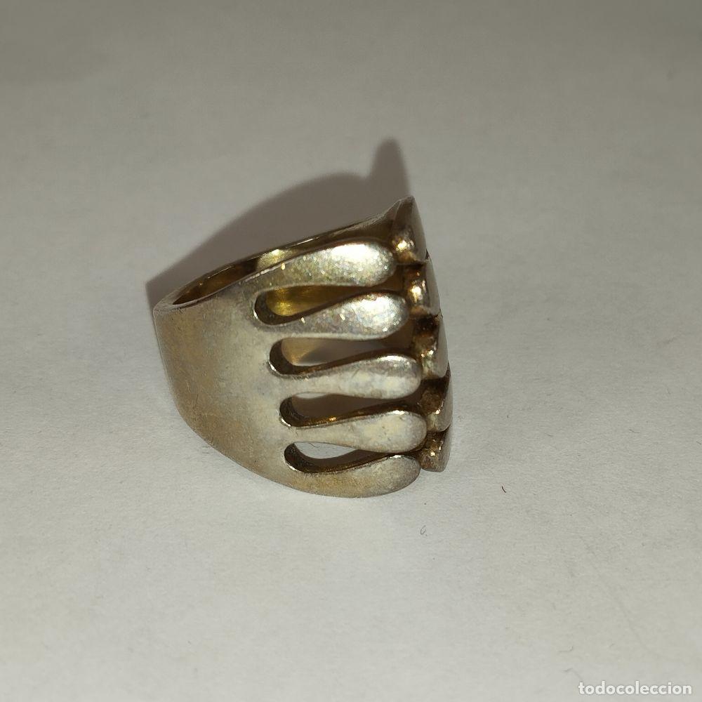Joyeria: 2 ANILLOS DE PLATA PARA SE&Ntilde;ORA. CIRCA 1970 - Foto 15