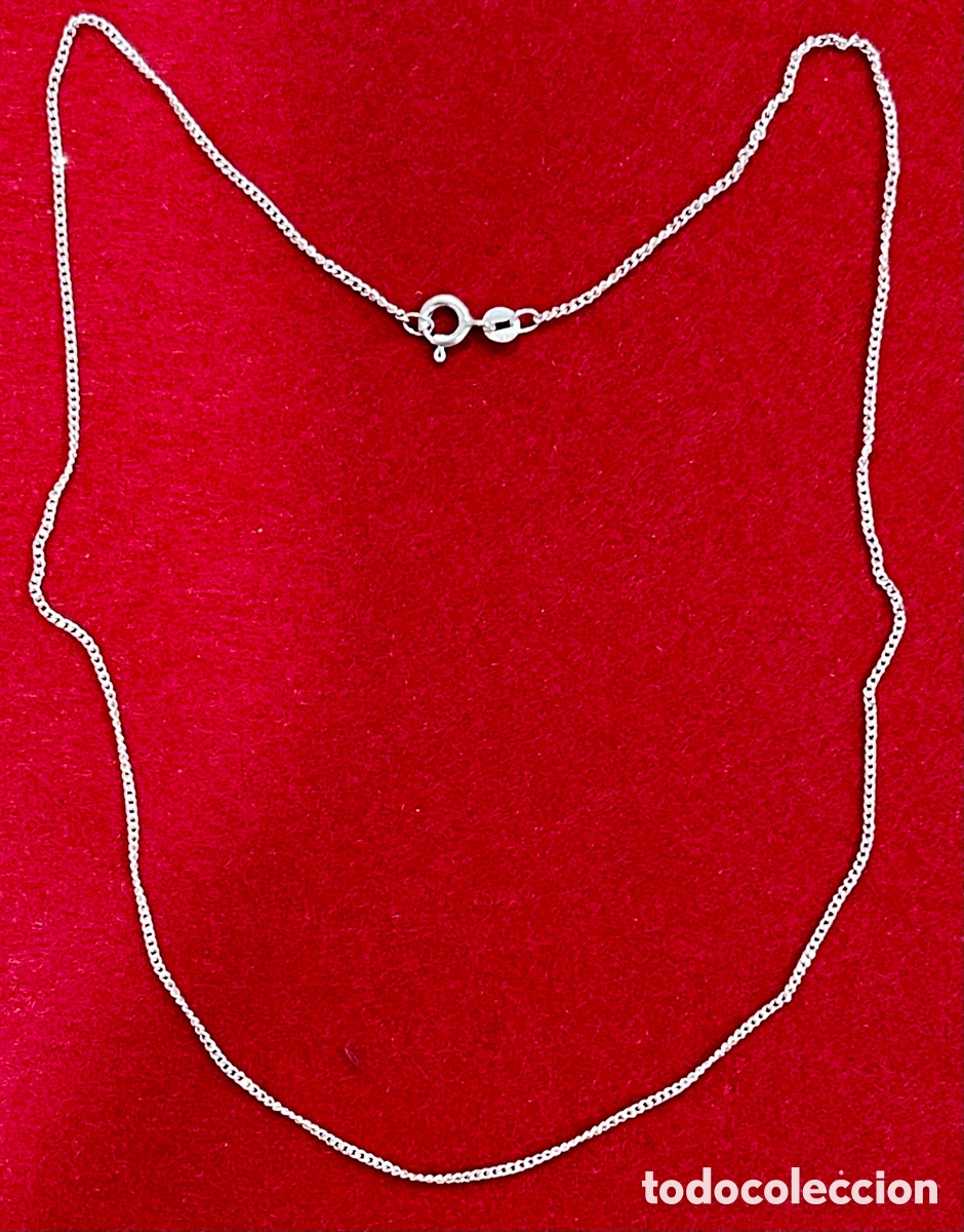 Joyeria: Cadena fina en plata de ley. - Foto 1