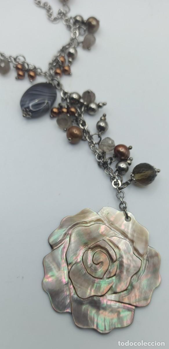 Joyeria: Collar plata flor n&aacute;car - Foto 1
