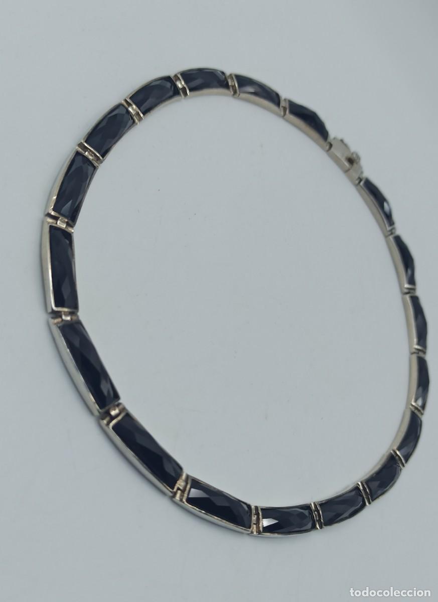 Joyeria: Collar Plata de Ley y &Oacute;nix tallado - Foto 2