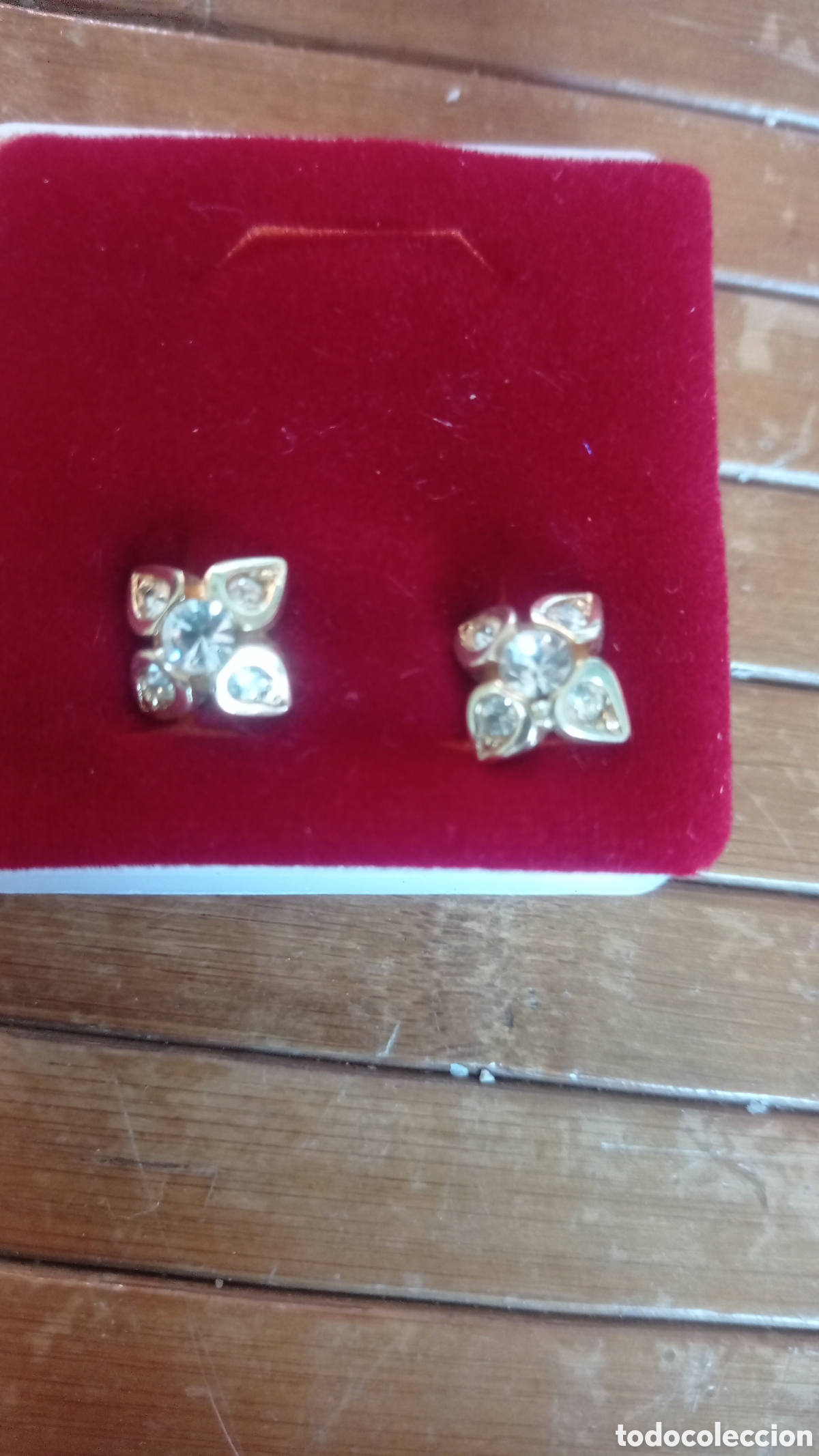 Joyeria: Pendientes chapado oro - Foto 4
