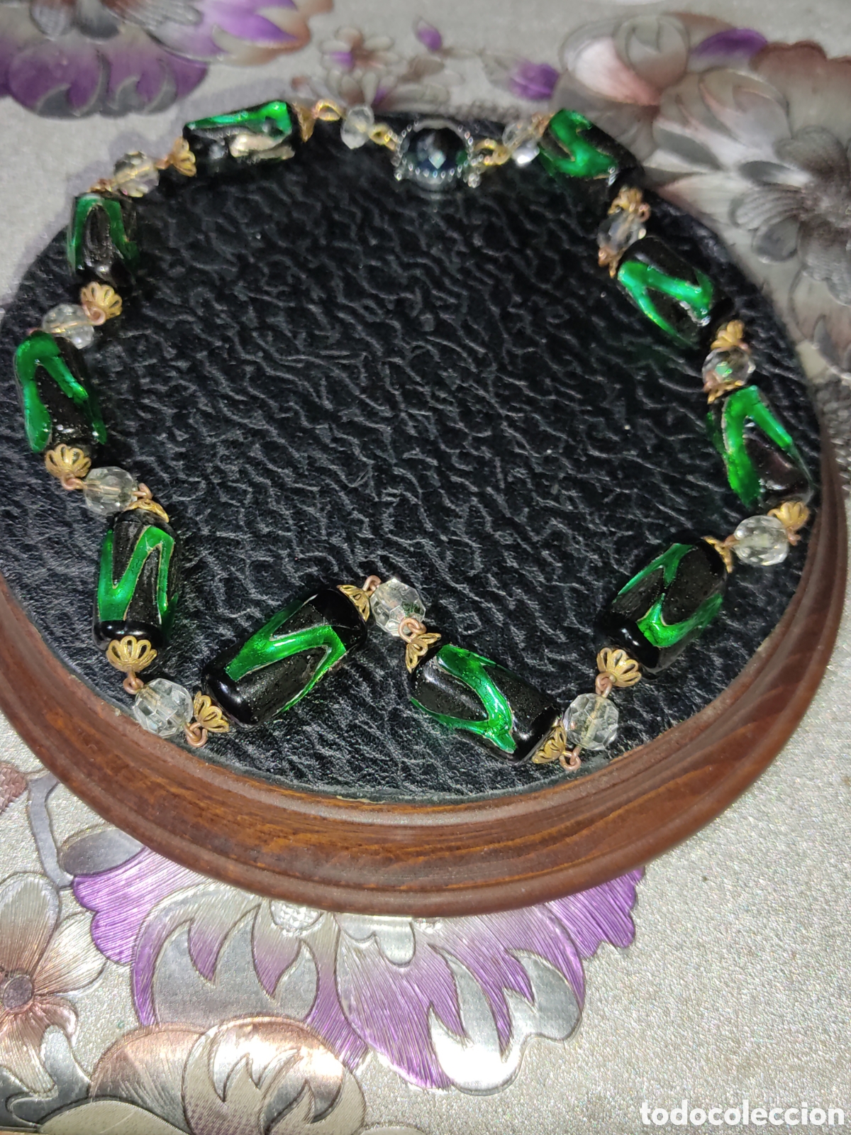 Joyeria: Collar de cristal de Murano.A&ntilde;os 50. - Foto 2